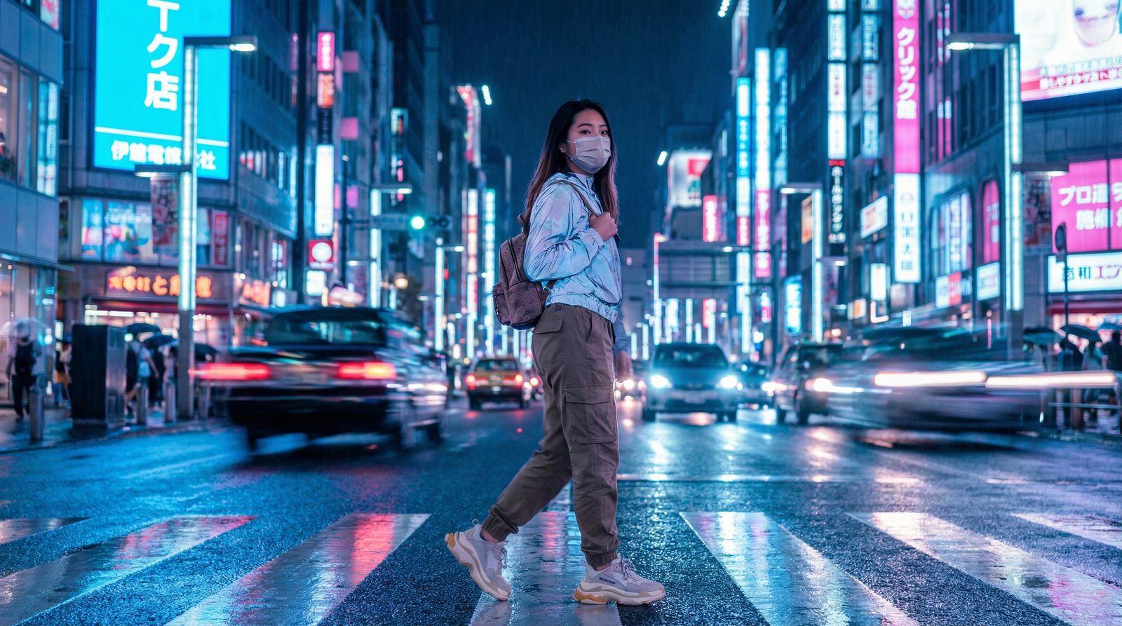 同人动漫城市夜景视频